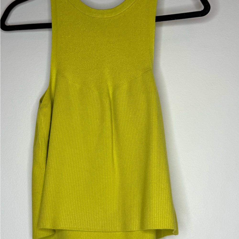 Express NWT Vibrant Yellow Sleeveless Top